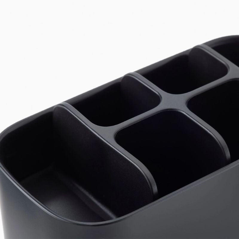 Joseph Joseph EasyStore™ Large Matt Black Toothbrush Holder - Medaid