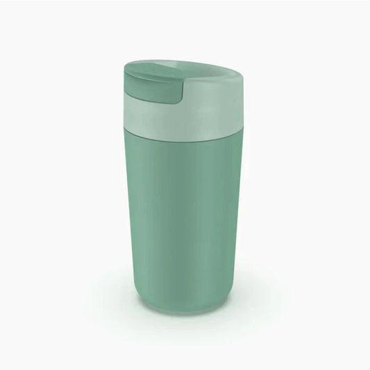 Joseph Joseph Sipp™ Green Travel Mug Large with Hygienic Lid 454ml - Medaid