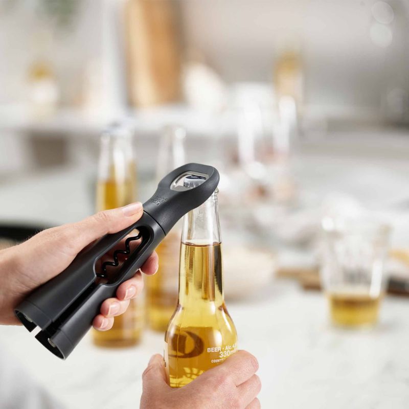 Joseph Joseph BarStar 3-in-1 Grey Corkscrew - Medaid