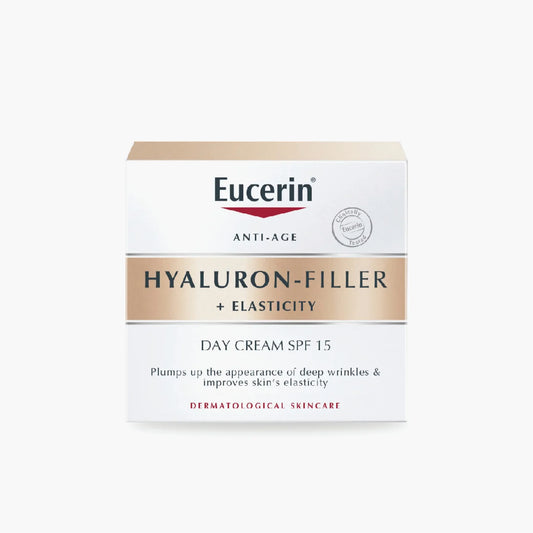 Eucerin Hyaluron-Filler + Elasticity Anti Age Day Cream SPF15 - Medaid - Lebanon
