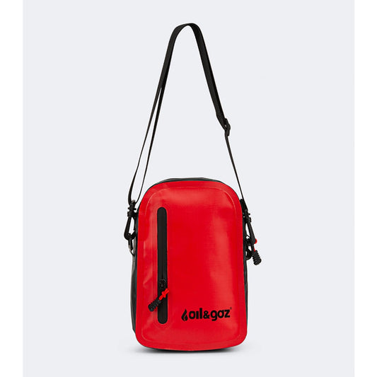 Oil And Gaz Durable Unisex Lifestyle Water Proof Cross Bag Red - Medaid