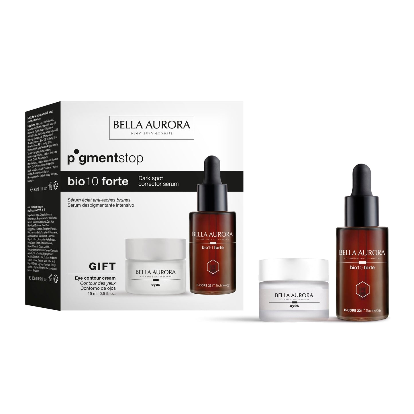 PACK ANTI-DARK SPOTS BIO10 SERUM + FREE EYES COUNTOUR - Medaid