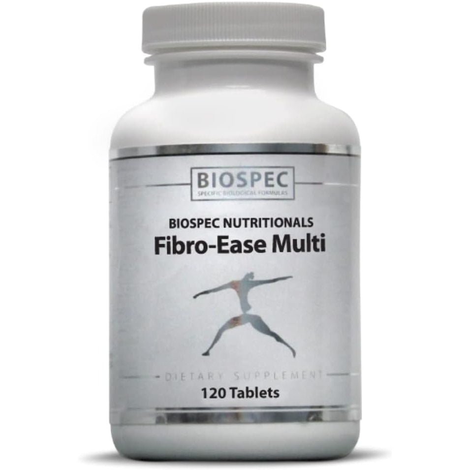 Fibro-Ease Multi - Contains Essential Vitamins & Minerals - Support Energy Production & General Health (120 Capsules) - Medaid