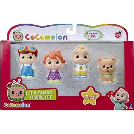Jaswares Cocomelon JJ and Family 4 Figure Pack - Medaid