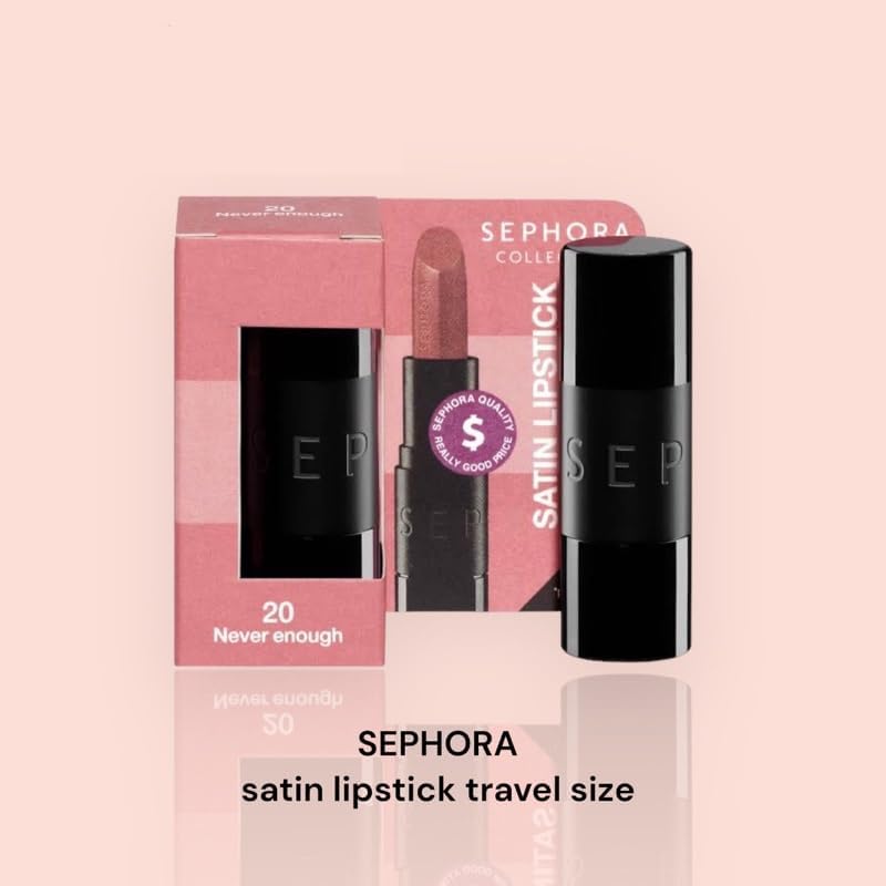 Sephora Collection Rouge Is Not My Name Satin Lipstick (20 Never Enough) - Medaid