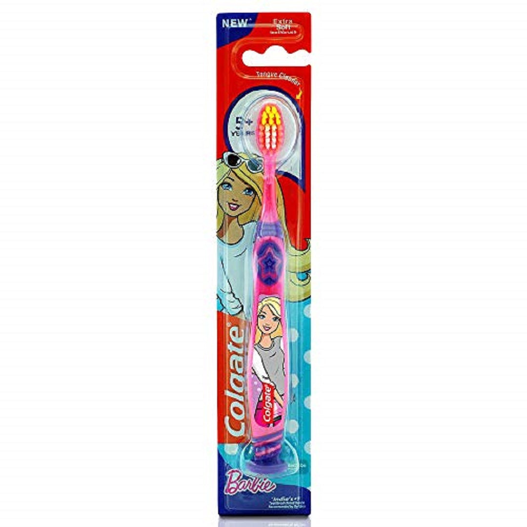 Colgate Kids Toothbrush Barbie/Batman Assorted 6+ Years Extra Soft Manual Toothbrush - Medaid