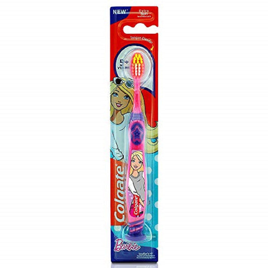 Colgate Kids Toothbrush Barbie/Batman Assorted 6+ Years Extra Soft Manual Toothbrush - Medaid