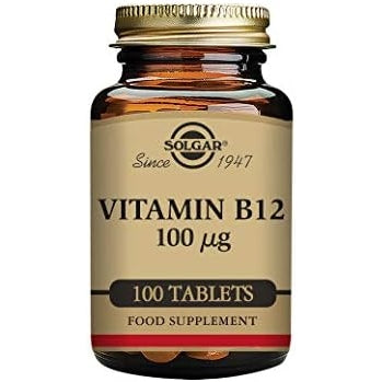 Solgar Vitmin B-12 Tabs 100Mcg, 100S - Medaid
