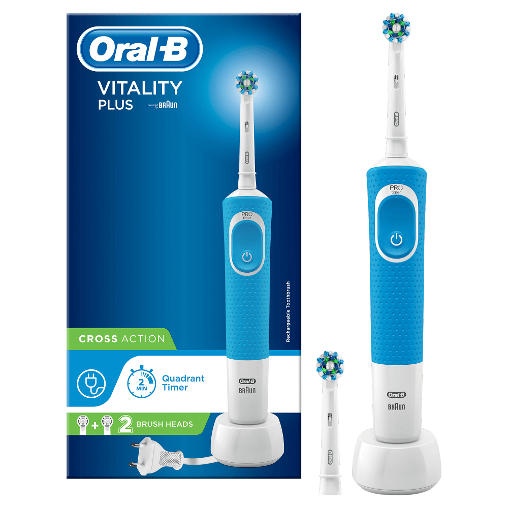 Oral B - Power Vitality Plus Cross Action Toothbrush - Medaid