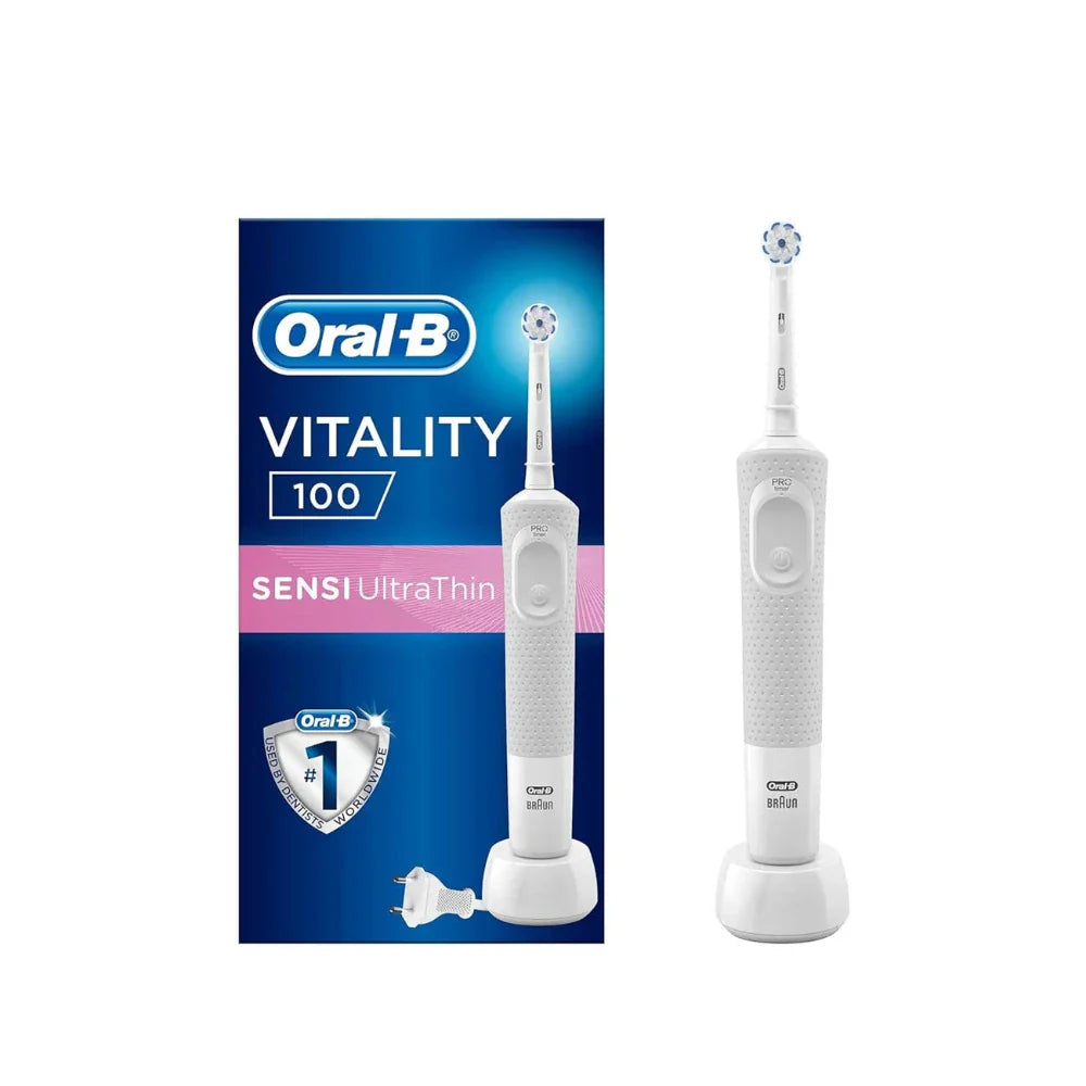 Vitality 100 Sensi Ultra-Thin Electric Toothbrush - Medaid International