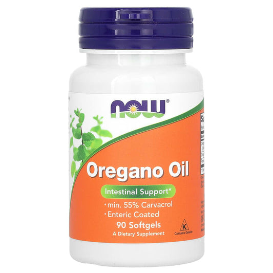 NOW Foods, Oregano Oil, 90 Softgels - Medaid