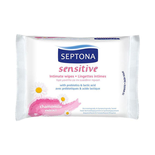 Septona Intimate Wipes W/cham. 15's - Medaid