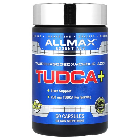 ALLMAX, TUDCA+, 250 mg, 60 Capsules - Medaid
