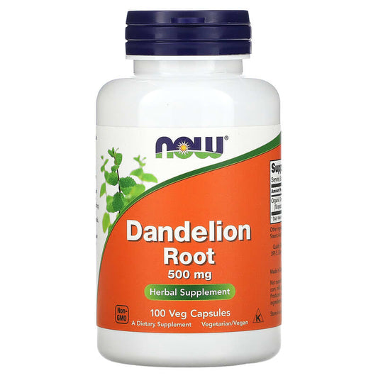 NOW foods Dandelion Root 500mg *100capsules - Medaid