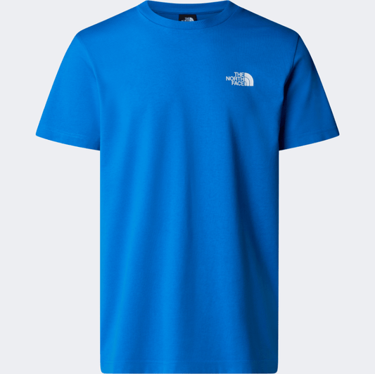 The North Face Simple Dome Men Lifestyle T-Shirt Hero Blue - Medaid