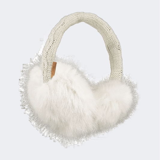 Barts Fur Earmuffs Women Lifestyle Ear Muffs White - Medaid International