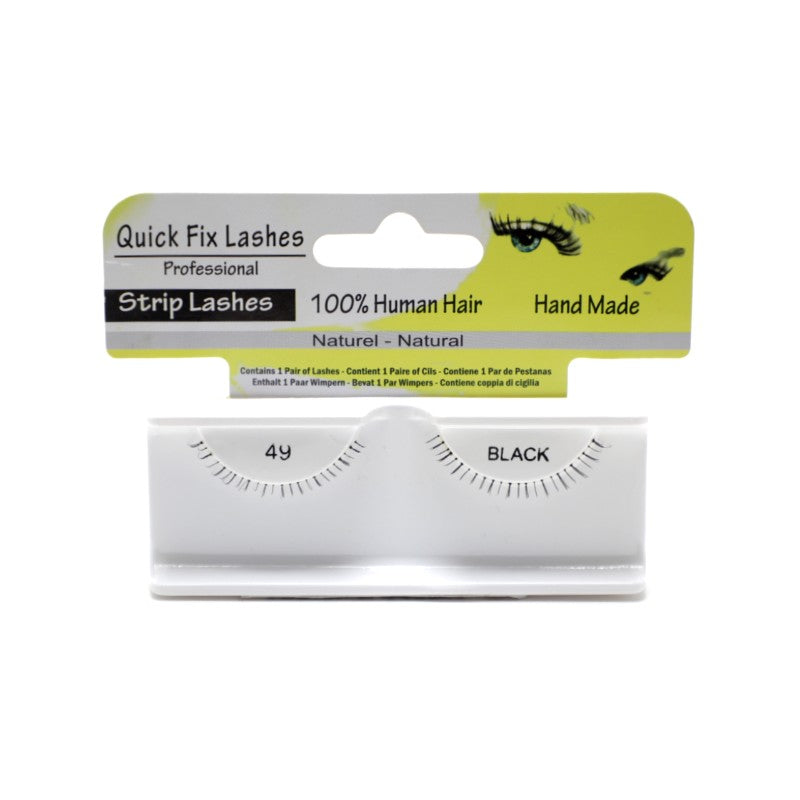 QUICK FIX LASHES STRIP 49 BLACK - Medaid