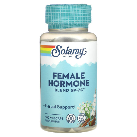 Solaray, Female Hormone Blend SP-7C, 100 VegCaps - Medaid