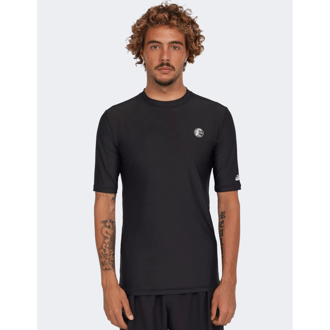 Oneill Originals Men Beach Rashguard Black - Medaid International