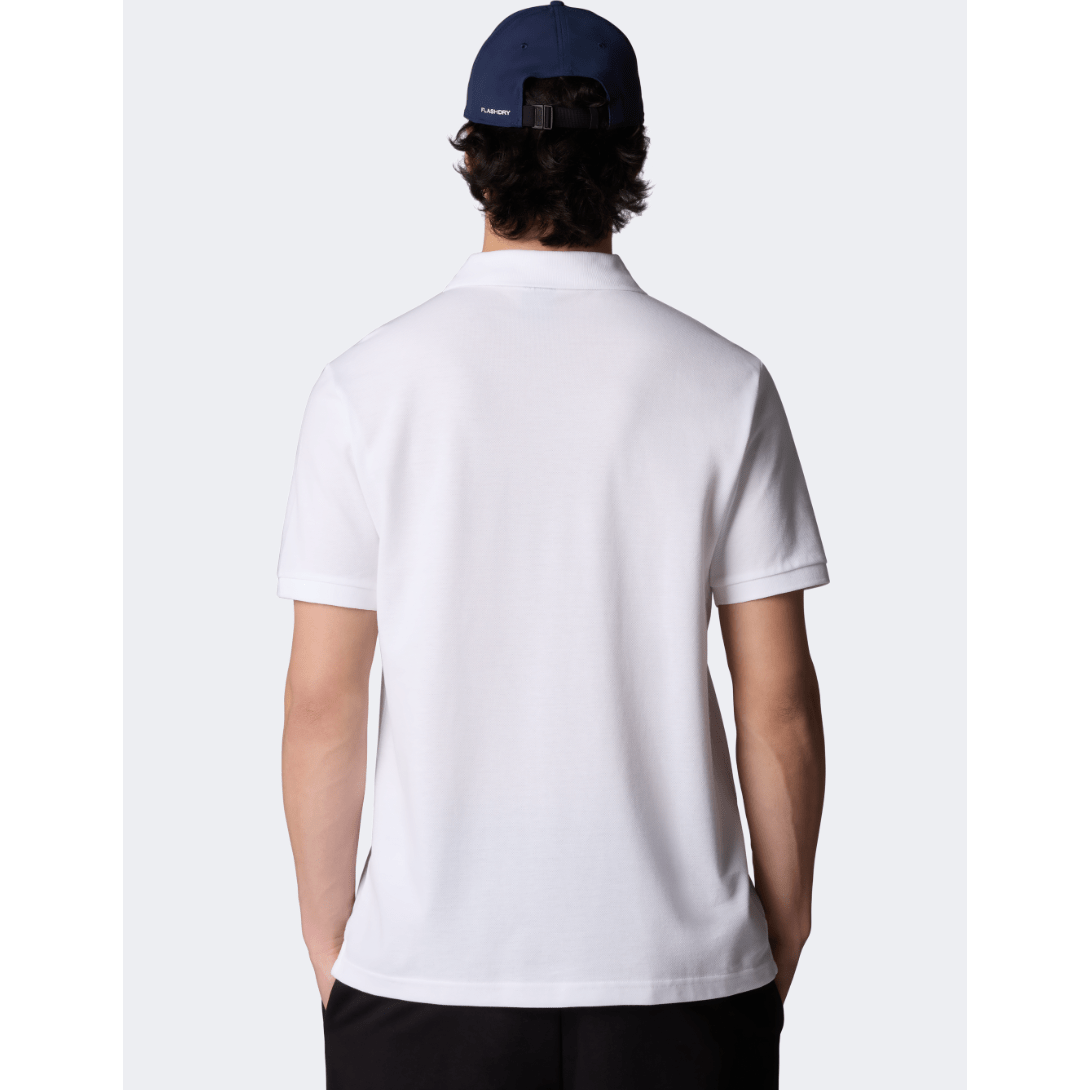 The North Face Essential Men Lifestyle Polo Short Sleeve White - Medaid International