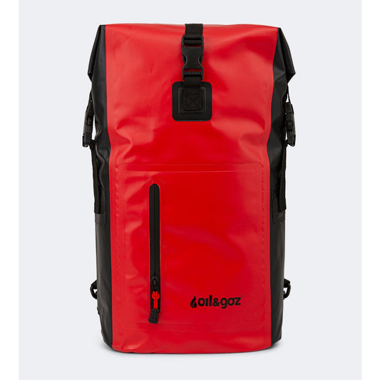 Oil And Gaz Durable Unisex Lifestyle Water Proof Bag Red - Medaid