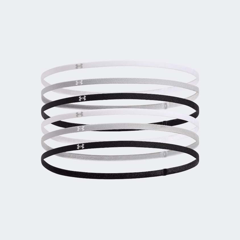 Under Armour Mini Elastic 6 Pack Women Lifestyle Band Black/Mod Grey - Medaid International