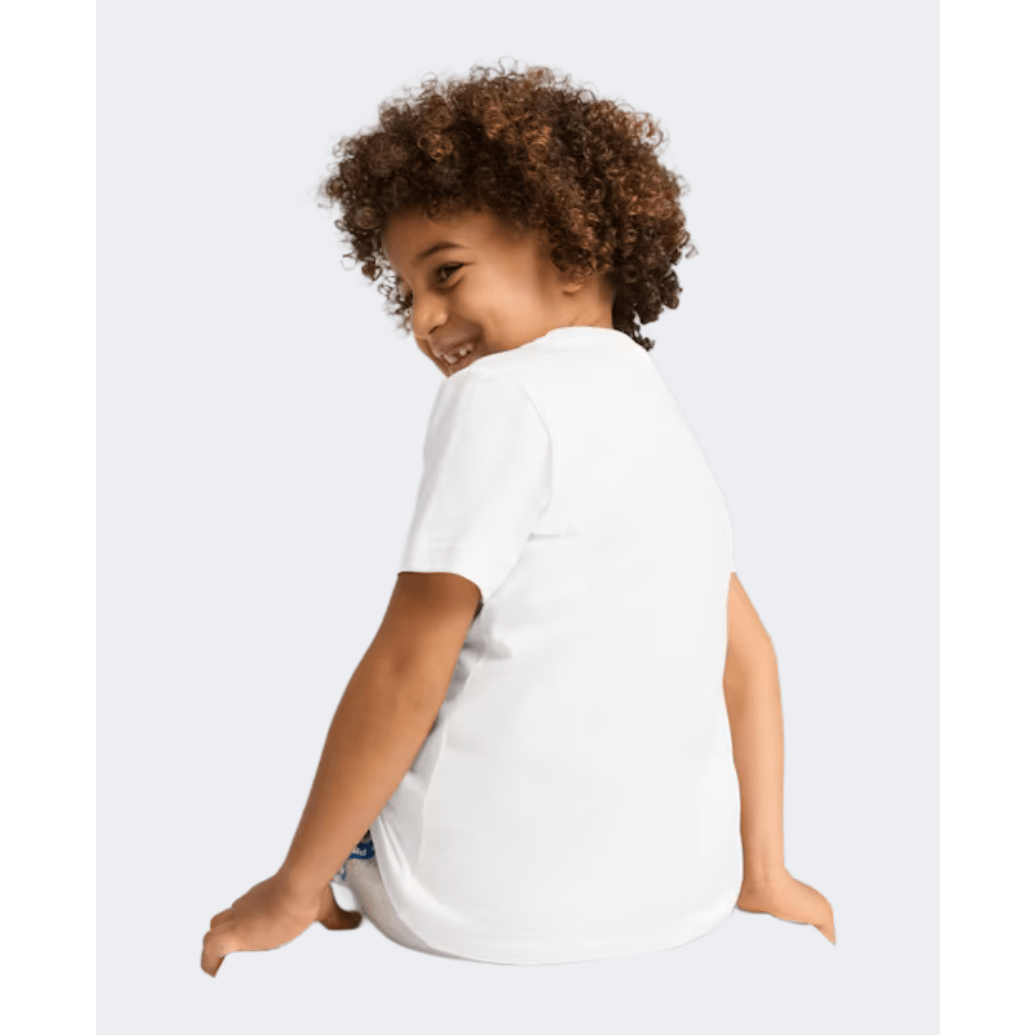 Puma X Hot Wheels Graphic Boys Lifestyle T-Shirt White - Medaid