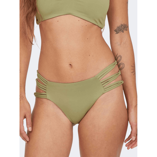 Oneill Boulders Strappy Sides Bottoms Women Beach Slip Green - Medaid International
