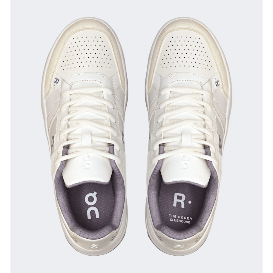 On The Roger Clubhouse 3 Women Tennis Shoes White/Fade - Medaid