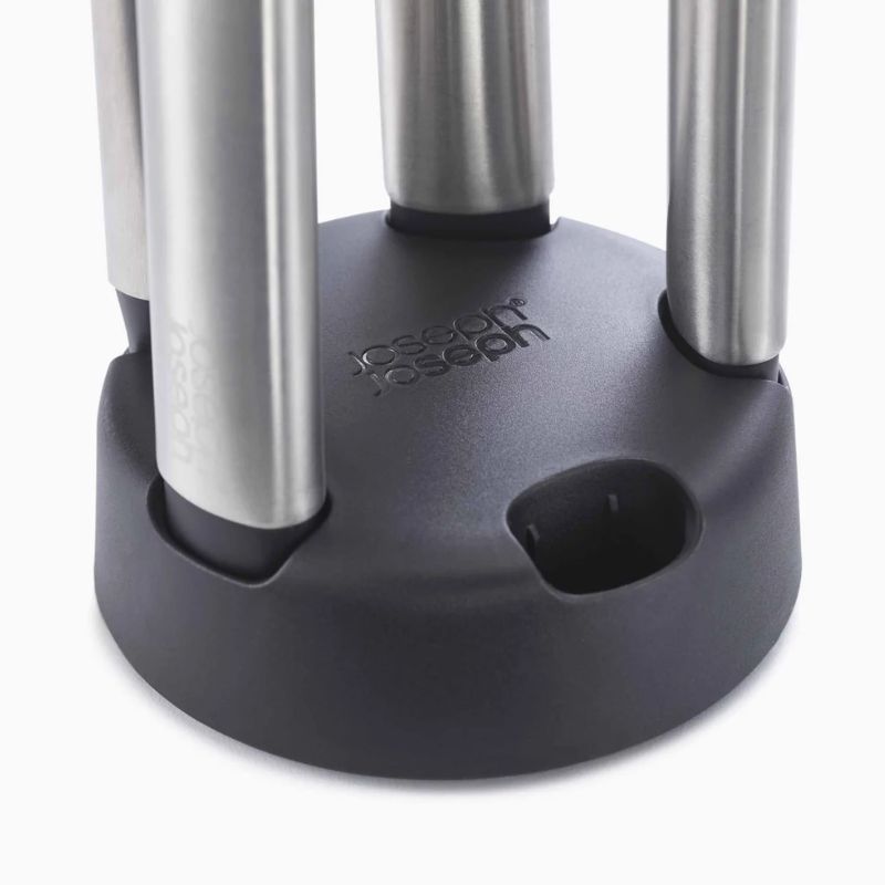 Joseph Joseph Elevate™ Fusion 5-piece Stainless-steel Utensil Set with Compact Stand - Medaid