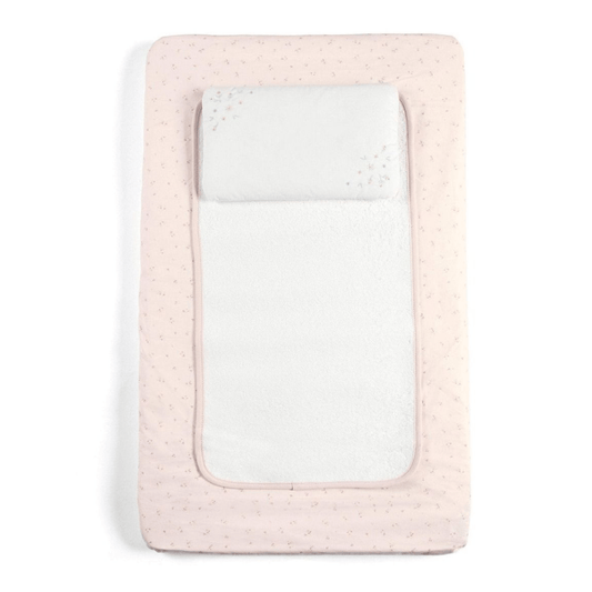 Welcome To The World Luxury Changing Mattress - Pink - Medaid International