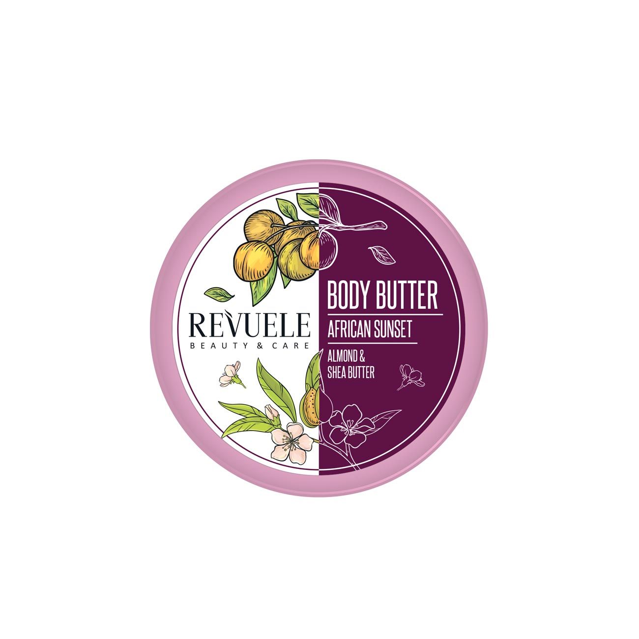 Revuele Body Butter African Sunset
Almond & Shea 200ml - Medaid