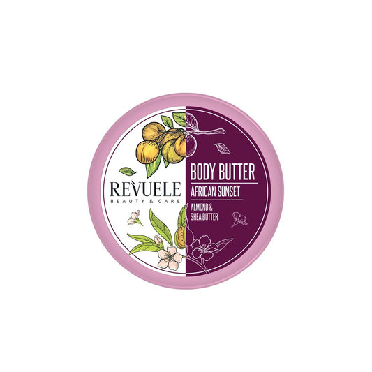 Revuele Body Butter African Sunset
Almond & Shea 200ml - Medaid