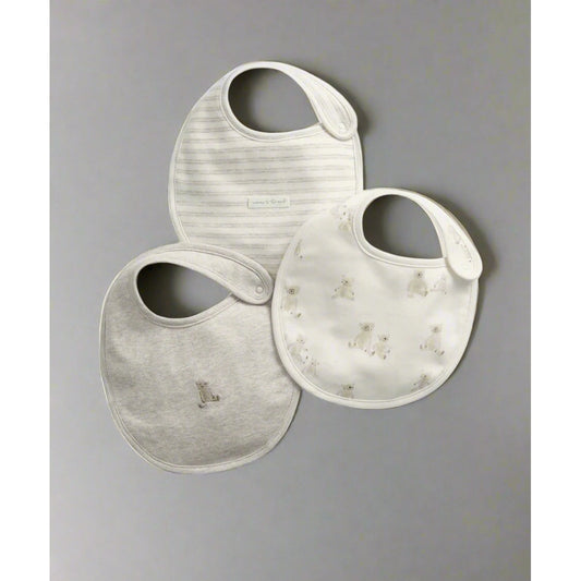 Teddy Bear Bibs (3 Pack) - One Size - Medaid International