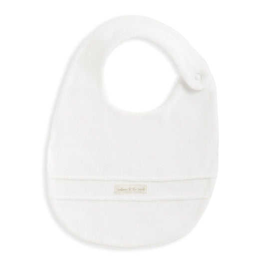 Velour Bib - White - Medaid International