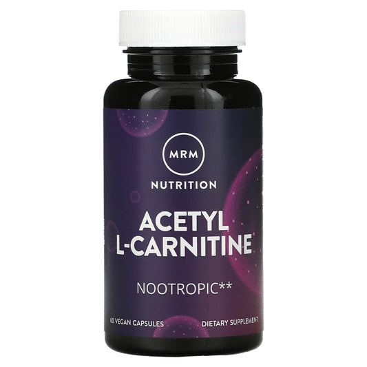 MRM Nutrition, Acetyl L-Carnitine, 60 Vegan Capsules - Medaid