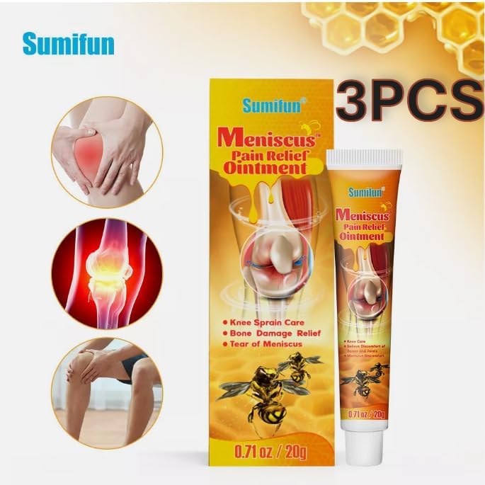 3PCS Bee Venom Gel, Professional gel for Joints, Knees, Back and neck (Pack of 3) - Medaid