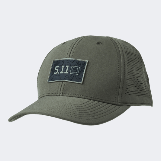 5-11 Topo Box Vent-Tac Tactical Cap Ranger Green - Medaid
