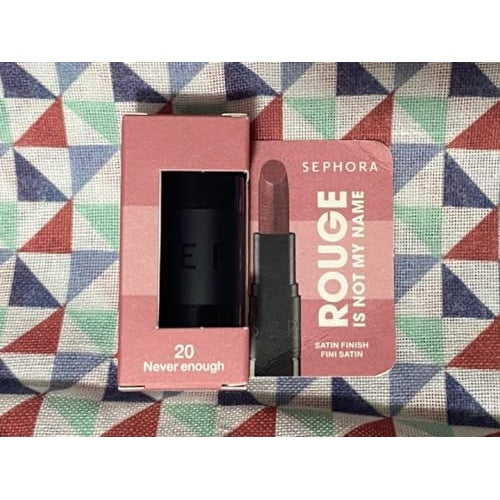 Sephora Collection Rouge Is Not My Name Satin Lipstick (20 Never Enough) - Medaid