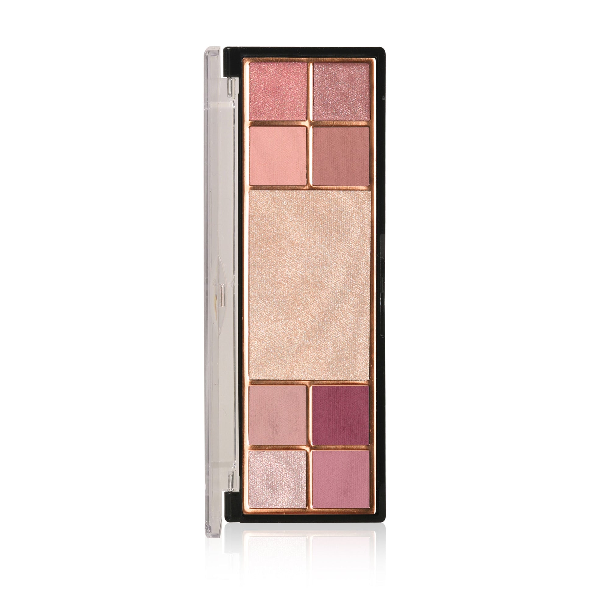 Camila Eyeshadows & Metallic Highlighter Palette, Samoa - Medaid