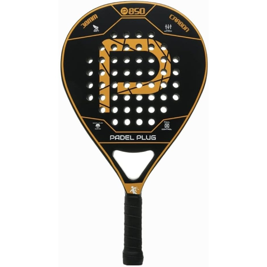 PADEL RACKET P850 Paddle Racket Carbon Fiber Light EVA Core Memory Foam Paddle Tennis Racquet - Medaid