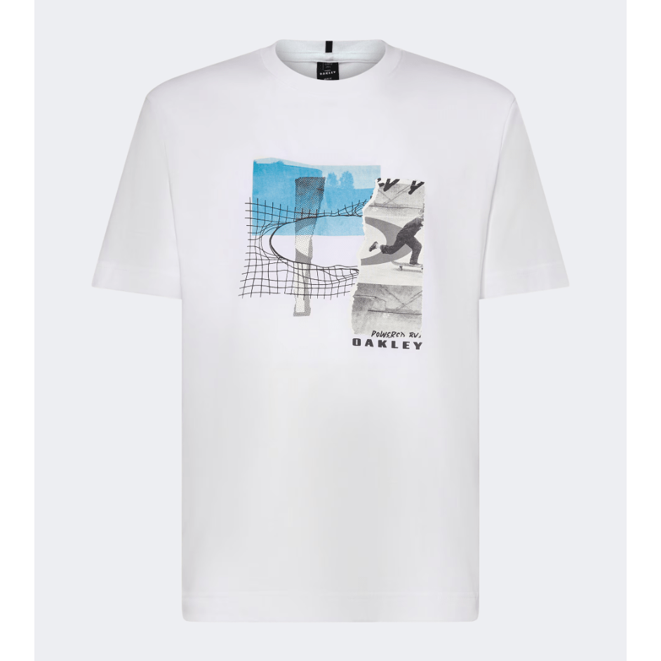 Oakley Skate Men Lifestyle T-Shirt White - Medaid