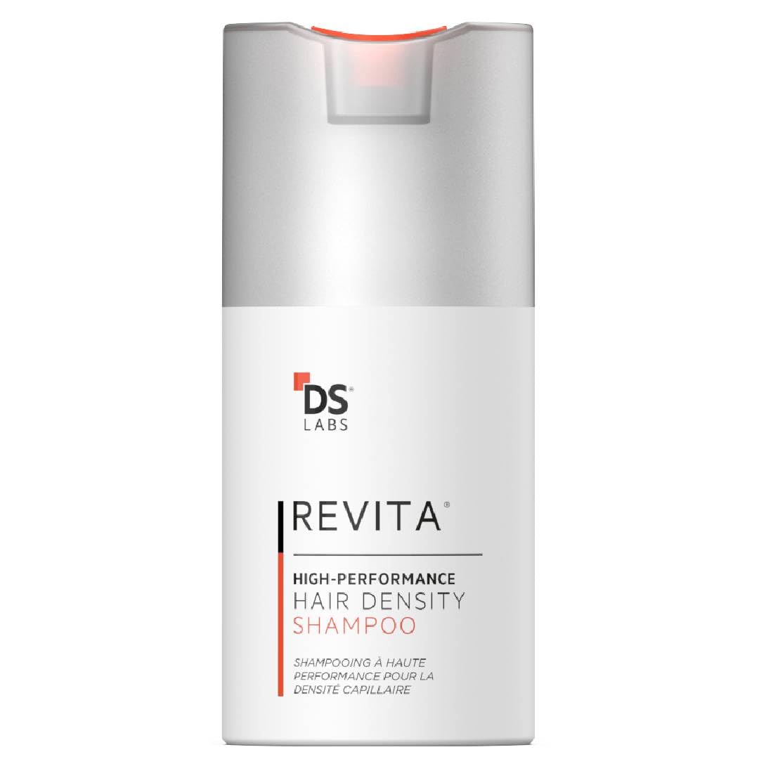 DS Laboratories Revita Shampoo - Hair Growth Shampoo, DHT Blocker, Biotin Formula, for Hair Thickening and Regrowth Treatment for Women and Men - 3.38 Fl Oz (Pack of 1) - Medaid