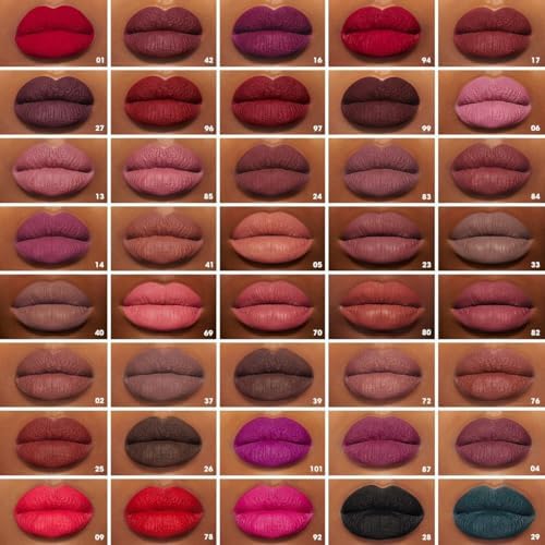 Sephora Collection Cream Lip Stain Liquid Lipstick - 96 Red Velvet - Medaid