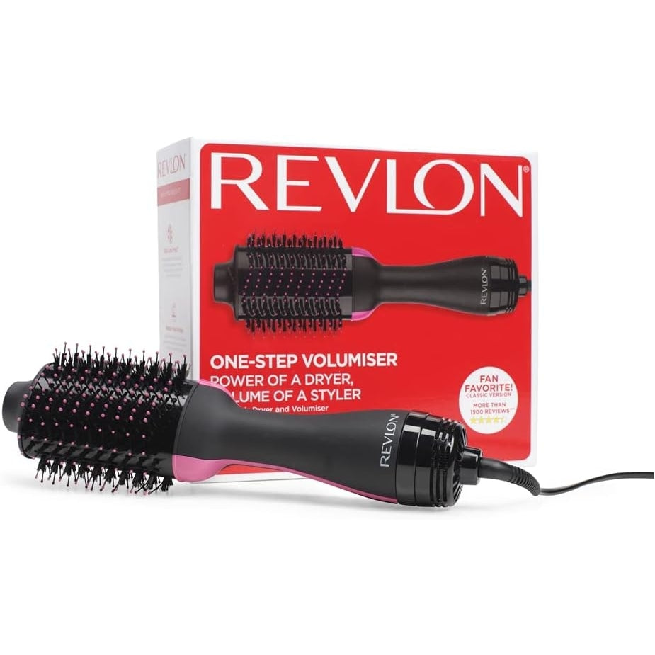 Revlon RVDR5222 One Step Hair Dryer & Volumizer, 2 heat setting plus cool setting - Medaid