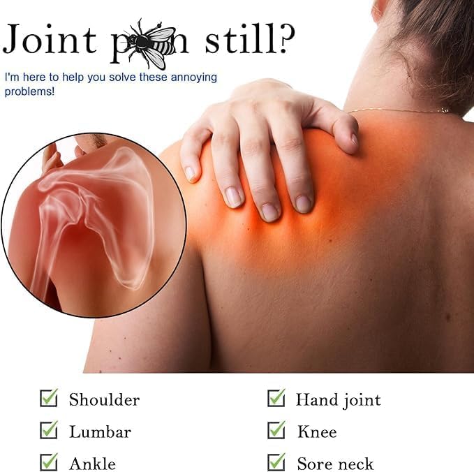 3PCS Bee Venom Gel, Professional gel for Joints, Knees, Back and neck (Pack of 3) - Medaid