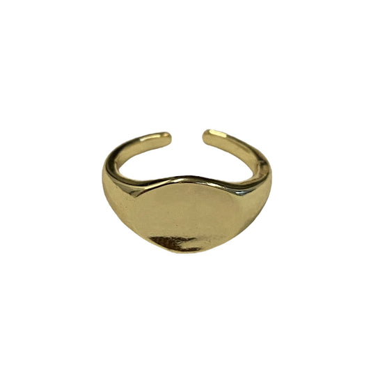 Ovale Gold ring accessory #4001 - Medaid