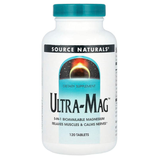 Source Naturals, Ultra-Mag™, 120 Tablets - Medaid