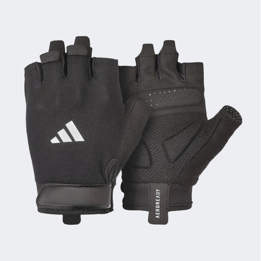Adidas Accessories Essential Training Unisex Fitness Gloves White - Medaid