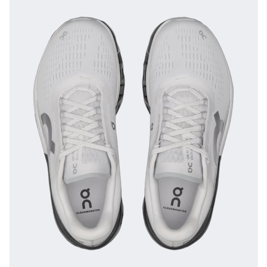 On Cloudmonster 2 Women Running Sneakers Frost/Rock - Medaid